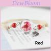 Elegant Dry Plant Specimen Bracelet With Glass Ball Dandelion Bead For Women