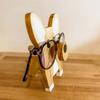 Glasses Display Stand Heavy Duty Wooden Cute 3D Fox Dog Animal Eyewear Reading Eyeglass Show Holder Home Use
