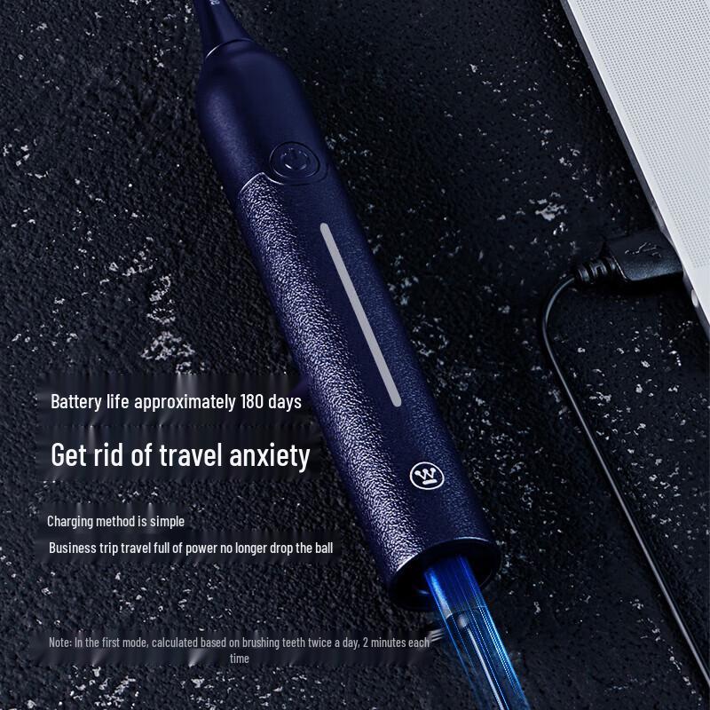 Westinghouse WT-508 Black Sonic Electric Toothbrush