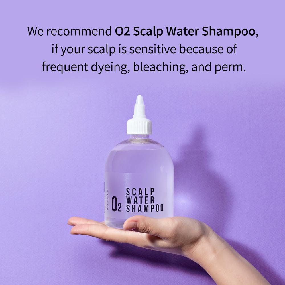ALIVELAB O2 Scalp Water Shampoo 350ml