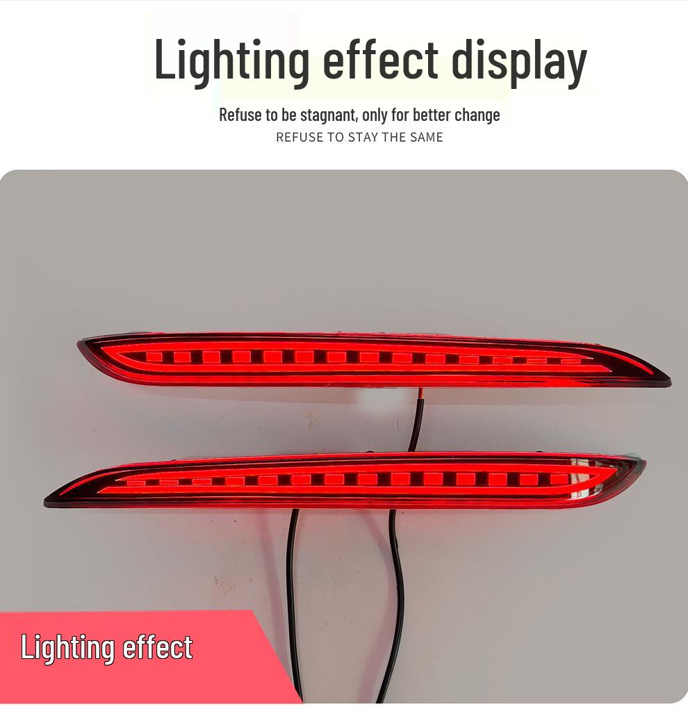 LED Sequential Rear Bumper Lights for 2015-2017 Hyundai Sonata (9th Gen)