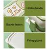 With Cutlery Lunch Storage Box Large Capacity Creative Cartoon Student Office Worker Bento Case