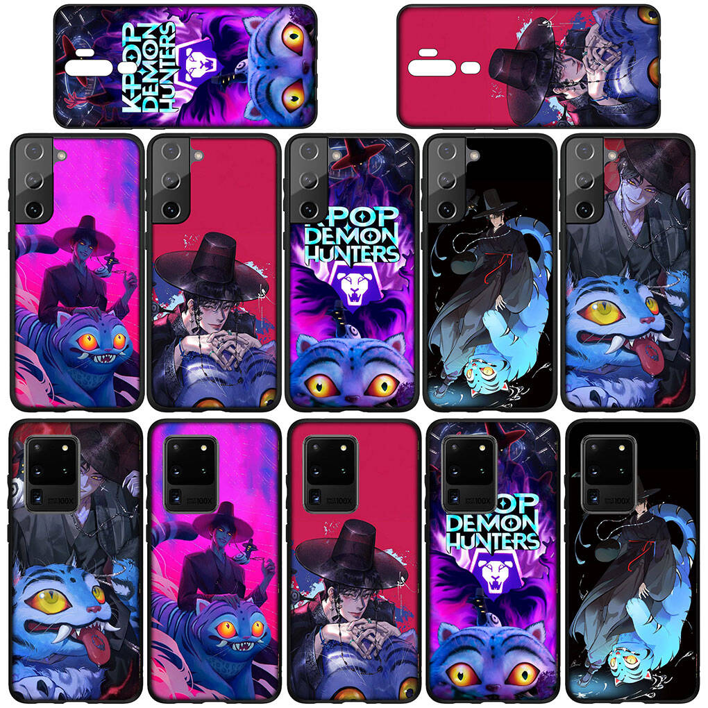 for iPhone 17 16 15 Xiaomi Poco F7 F8 X7 X6 C85 C75 C71 M8 Redmi Note 14 13 12 11 Pro Max 14C 13C 15C A3 A4 Phone Case KPop Demons Tiger Hunters Jinu