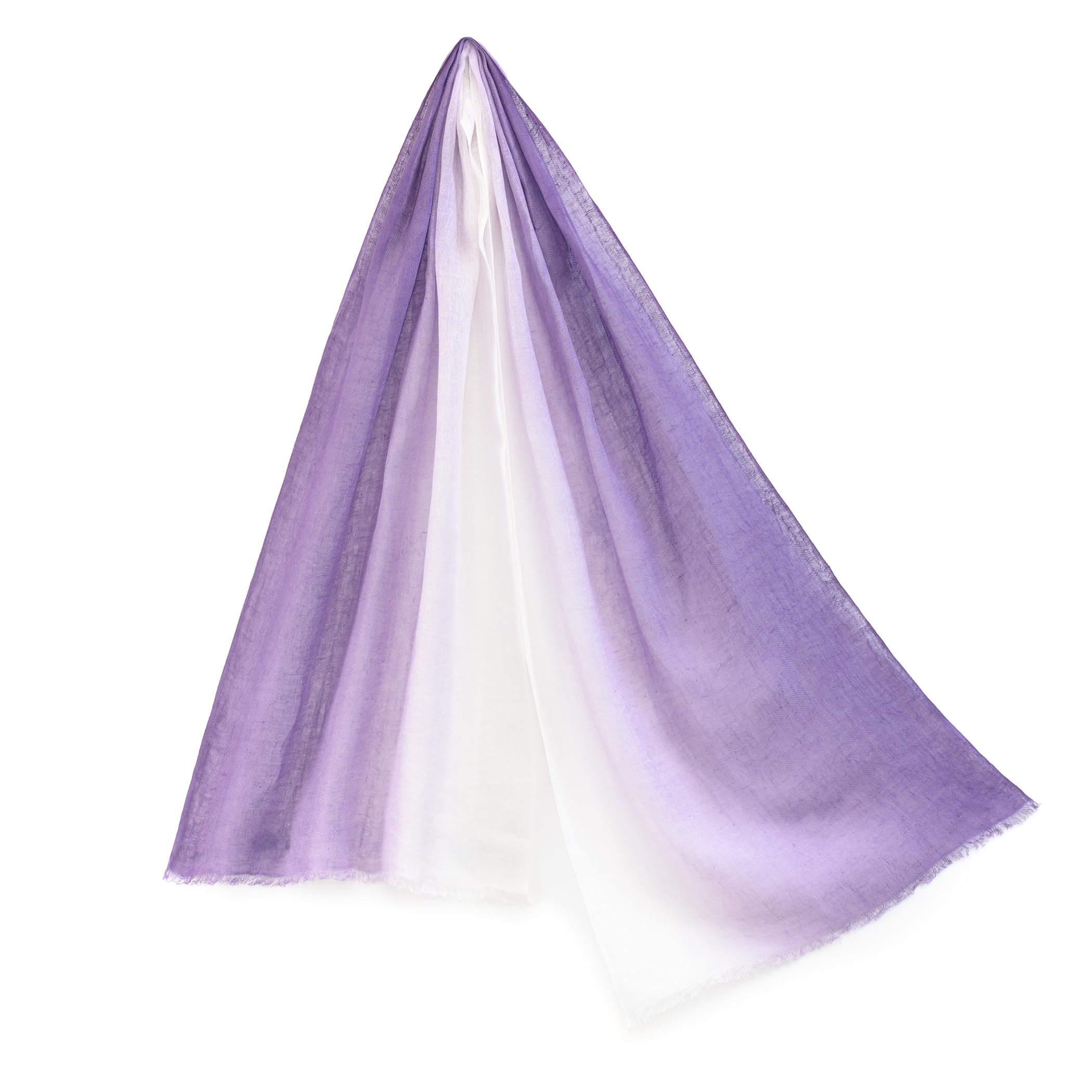 

Linen Gradient Gift Boxed [Pashmina Collection] 100% Stole, 45x180cm, Lavender,