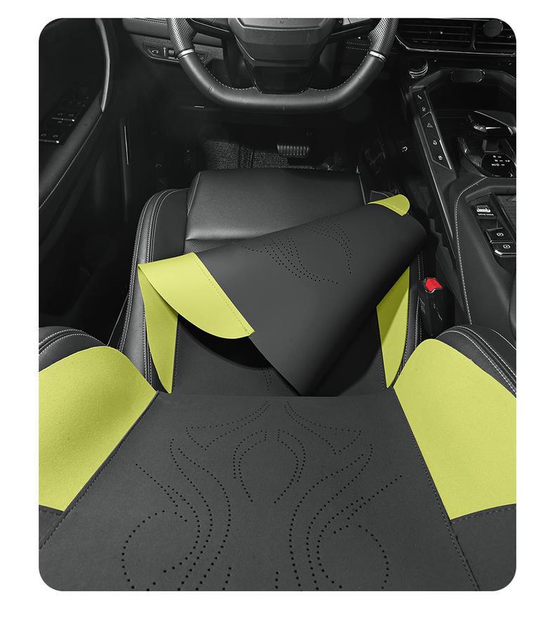 Lynk&Co 01 Suede Car Seat Cushion - Universal Fit for All Seasons