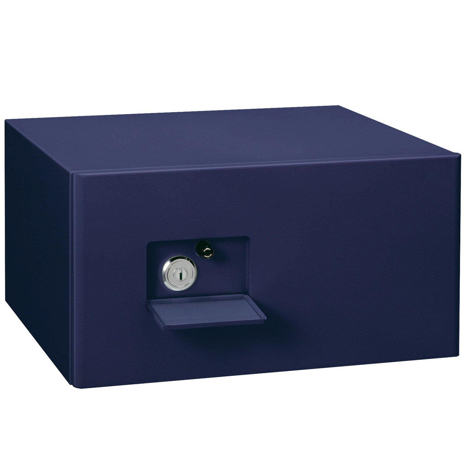 

Япония ISK Сейф ВМФ Ширина в огнестойком сейфе с 2 реверсивными замками MINE 34.5 [Сделано в Японии] Один ключ тёмно-синий