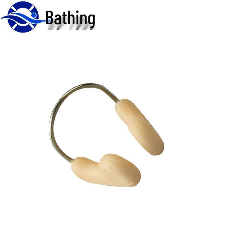 Non-Slip Silicone Swimming Nose Clip: Anti-Choking, Steel Wire, Coach Recommended