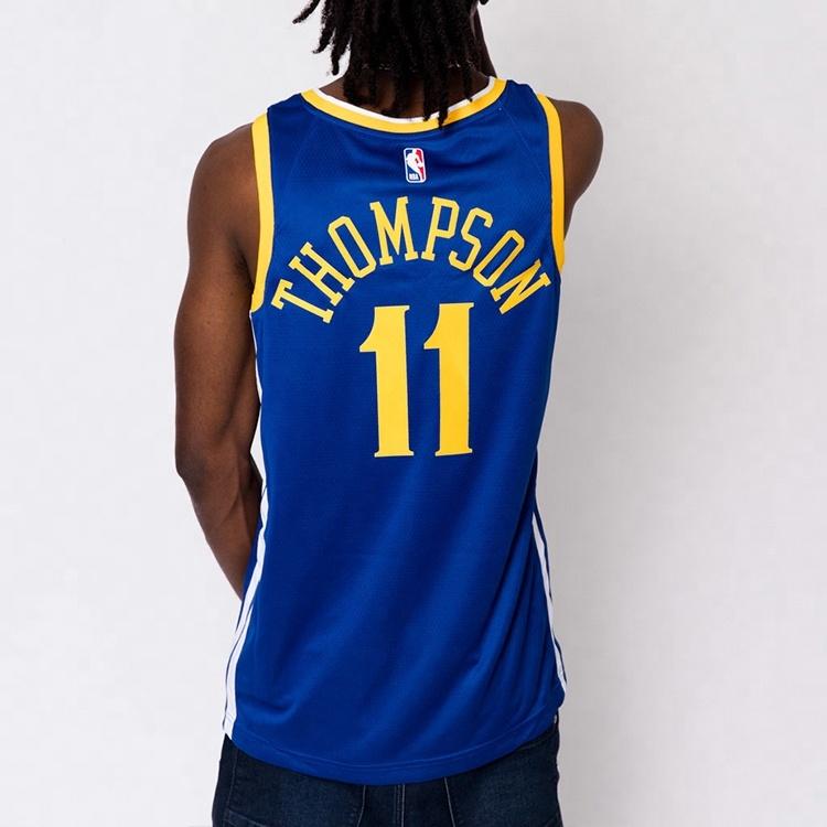 Nike Klay Thompson Icon Edition Swingman Jersey SW Navy Men's 864475-497