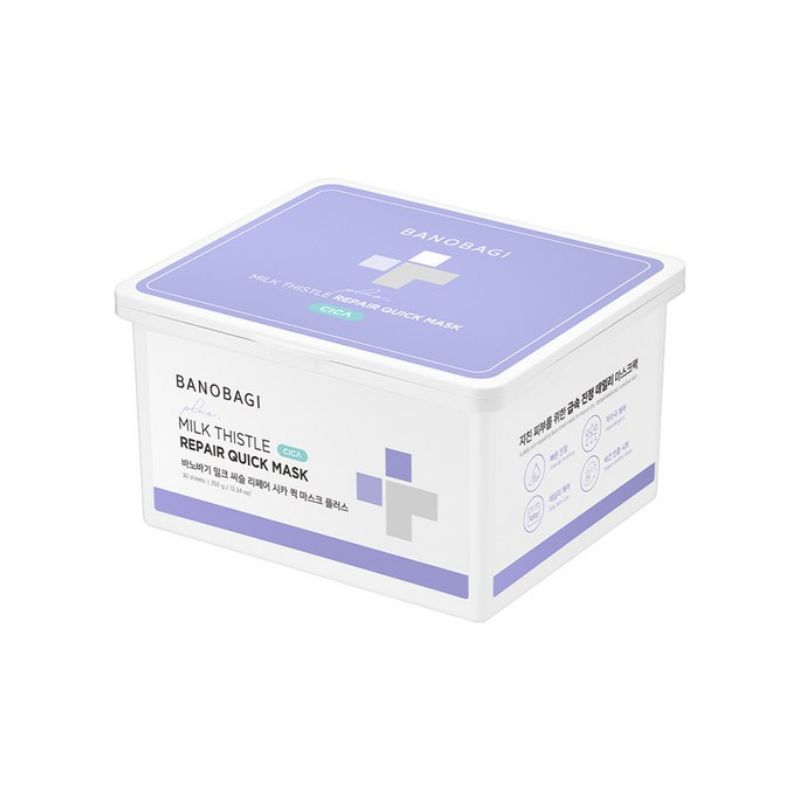 BANOBAGI Milk Thistle Repair Cica Quick Mask Plus (30 Sheets)