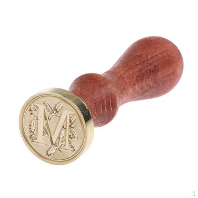 Sealing S Alphabet Stamp Wood M
