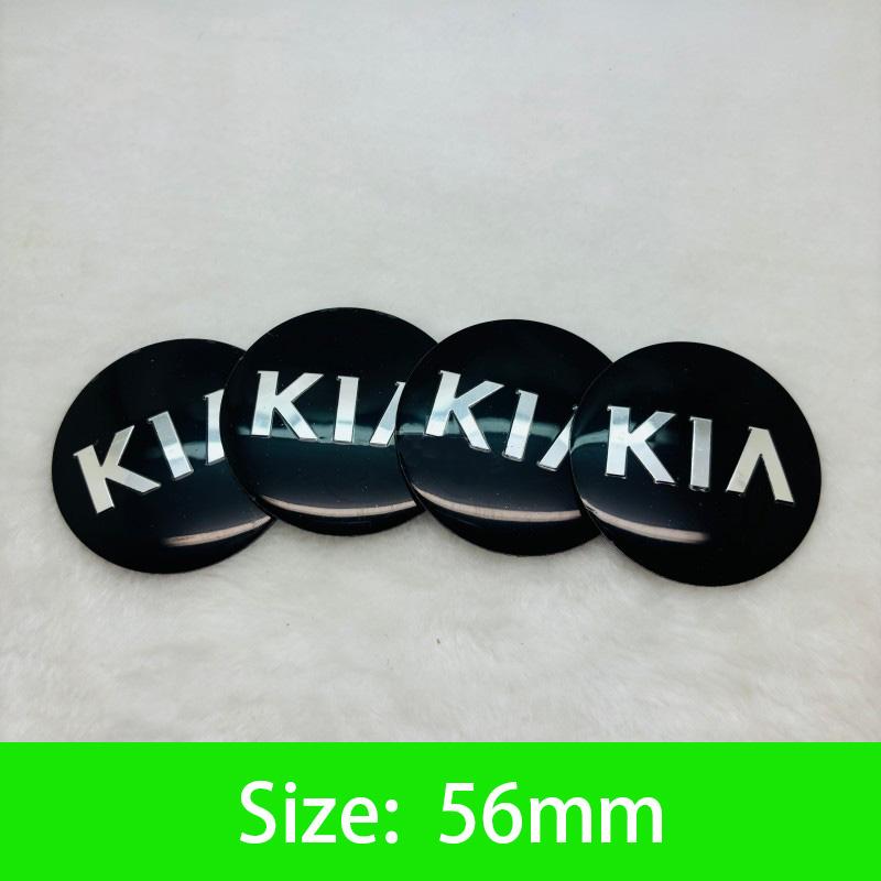 Tappo Centrale Mozzo Ruota Auto Emblema Adesivo Accessori Per Kia GT-Line Sportage Ceed Rio Picanto Sorento Soul Cerato Venga Forte K9