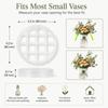 1/2Pcs Silicone Silicone Flower Arranging Grid Stretchable Washable Reusable Flower Arranger Stretchable Structure Translucent