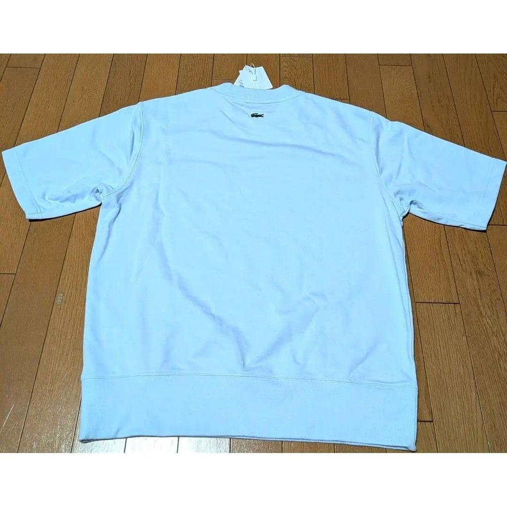 Used New LACOSTE Oversized Clock Emblem Sweat T-shirt