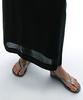 Partimento Woman Sheer Layered Maxi Skirt_Black