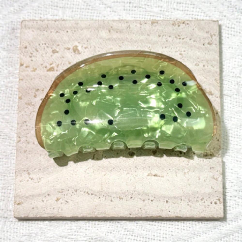 1PC Fruit Based Acrylic Clip Creative Hair Accessory Hair Clip At The Back Of The Head Shark Clip