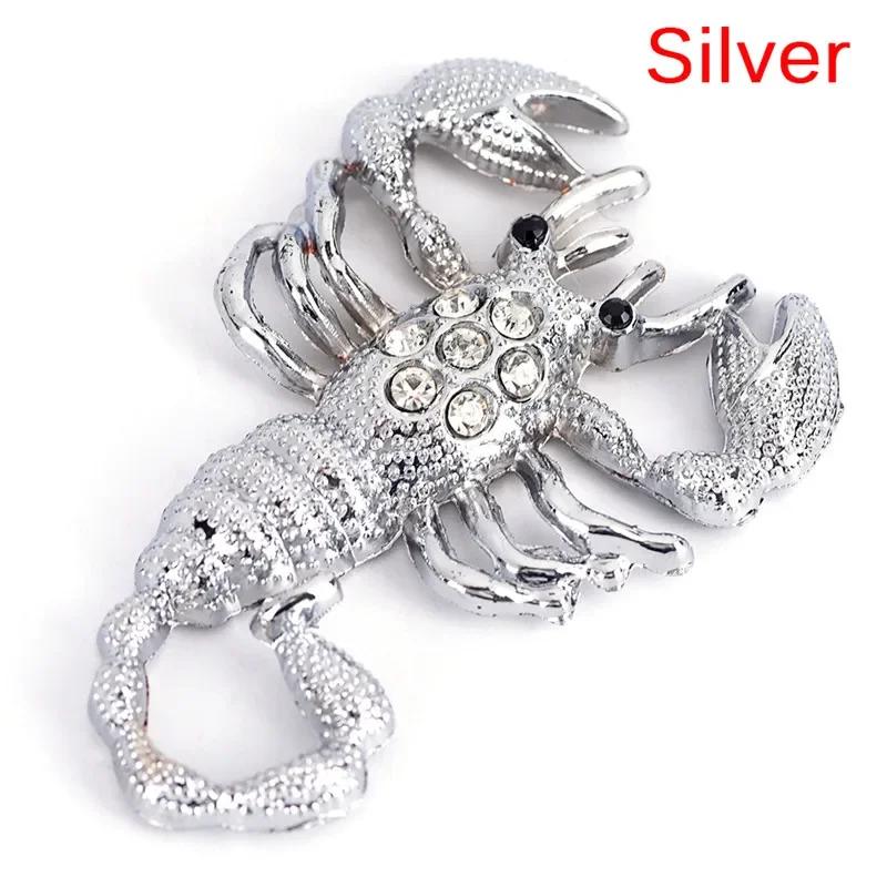 Funny 3D Scorpion Car Styling Sticker Cool Metal Emblem Decal Badge Stickers Silver/Gold