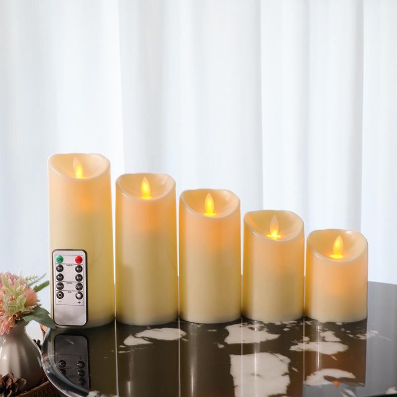 LED Battery Candle Light: Simulated Flame for Birthdays, Romance, Weddings, and Decor