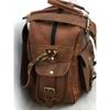 Men's Lightweight Durable Leather Duffel Luggage Overnight Air Cabin Weekend Bag
