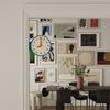 Creative Wall Clock Living Room Retro Clock Corner Double-sided Wall Clock Artistic Corner Elegant Home Desktop Decoration