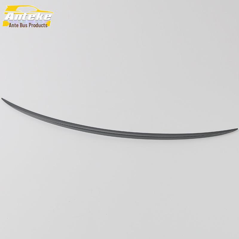 Tesla Model 3 Rear Trunk Trim: Anti-Scratch Tailgate Wing Bright Strip