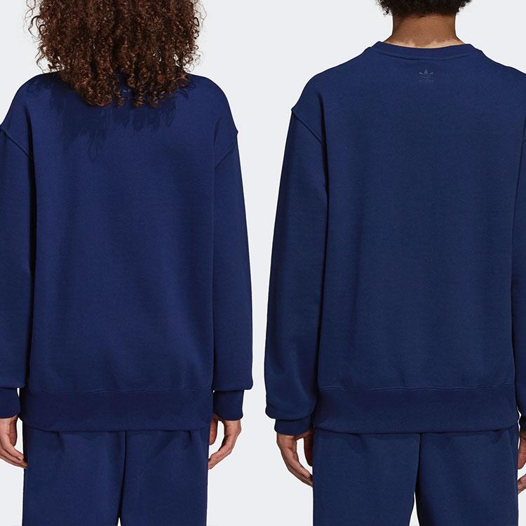Adidas Originals Trèfle X Collaboration Pharrell Williams Sweat-shirt Décontracté à Manches Longues Homme Hauts Violet Ciel Nocturne H58306