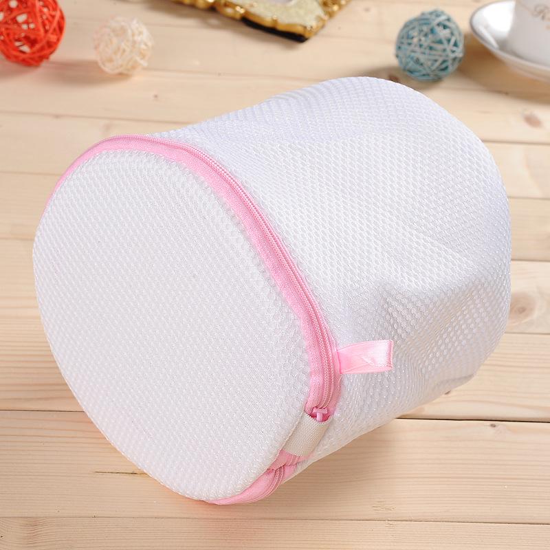 Thickened Fine Mesh Zipper Laundry Bag Set for Lingerie Care