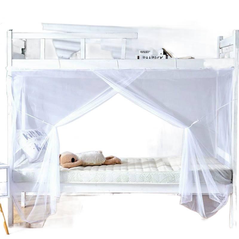 2026 Versatile Solid White Encrypted Mosquito Net for Home & Student Use