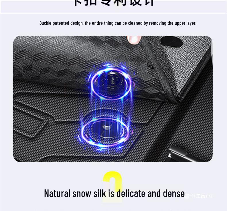 2026 Geely Emgrand 4th Gen Full Coverage TPE Floor Mats & GS/GL Accessories - Set of 4