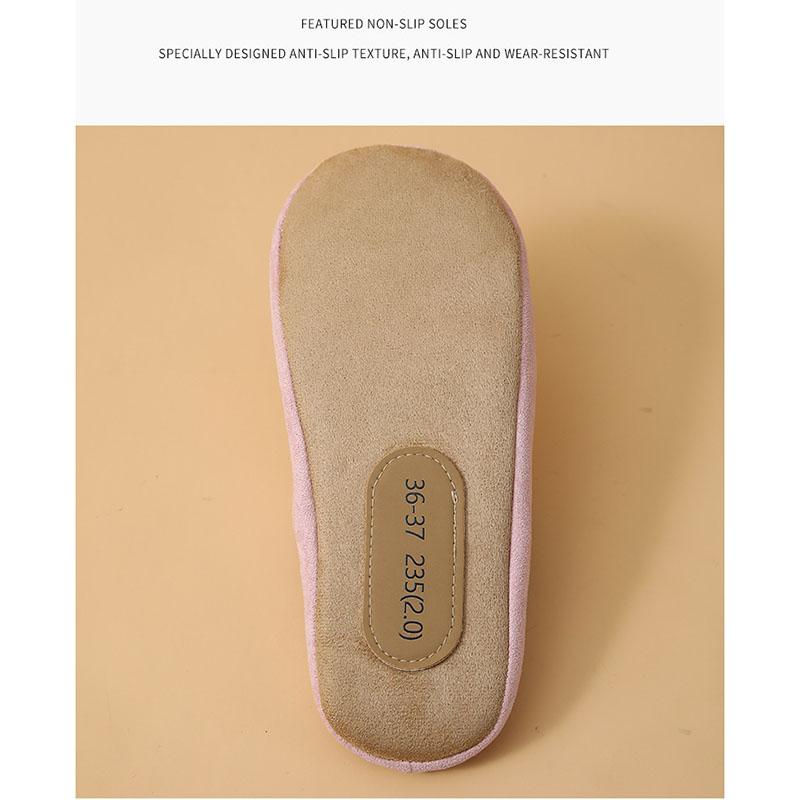 Geräuschlose Sohle Hausschuhe Indoor Hausschuhe Rutschfest Weich Bequem Home Office Schuhe Neutral Winter Bequem Atmungsaktiv Schuhe