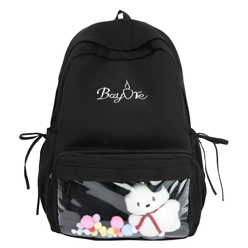 

Повседневный дорожный рюкзак с дофамином Высокая ценность для учащихся средней и старшей школы Универсальный рюкзак для поездок на работу Большая вместимость Милая сумка для боли Large without pendant