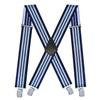 Men's 5 Cm Elastic Casual Polyester Suspenders with Clips