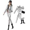 1 Set 11,5 Zoll Puppe Lederkleidung 1/6 Puppenkleid 29-32 CM Puppenmantel Für FR ST Puppenzubehör Kleidung Damen Partykleidung JJ