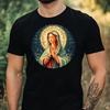 Virgin Mary Premium Unisexs Tshirt Printed Casual Shirt Virgin Mary Graphic Tshirt Unisex Unisex Daily Life Streetwear Cotton Tee Top