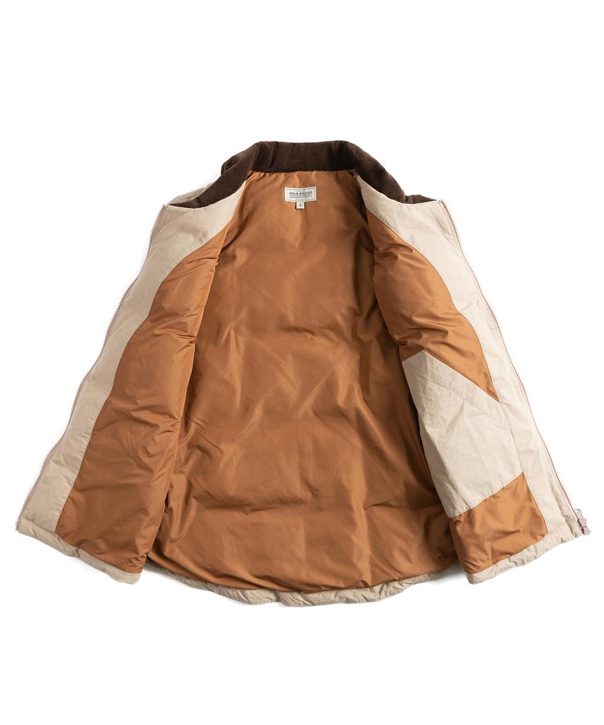 Wild Bricks Rp Puffer Vest (Beige)