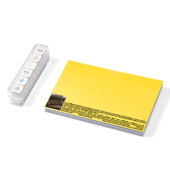 ILLIT MAMIHLAPINATAPAI Stempel- und Postkarten-Set