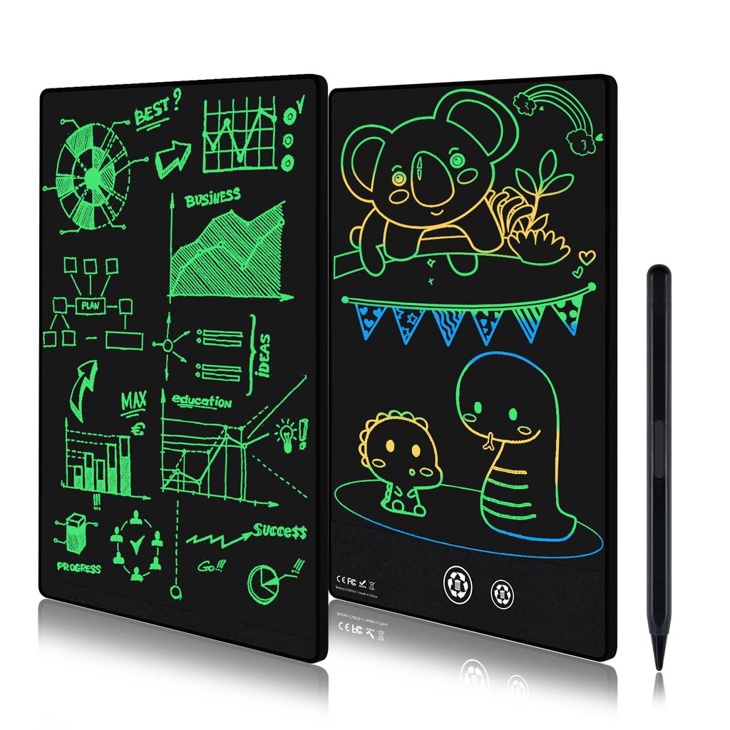 Writing LCD Tablet Double-Sided Ultra Thin Full Screen Magnetic Doodle Drawing Graffiti Board Gift For Adults Kids Office Home Use