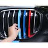 For BMW X7 2019-2021 Three M-Color Front Center Mesh Grille Grill Strip Cover 3p