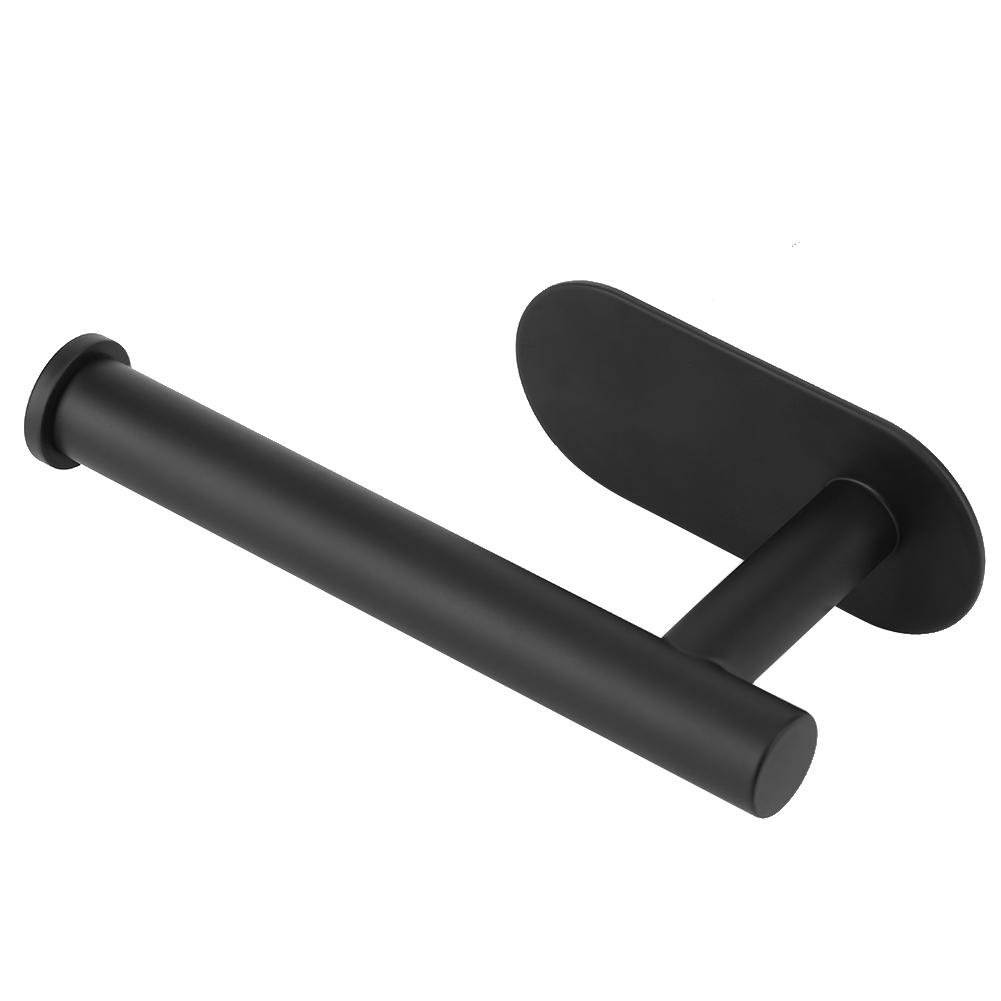 Stainless Steel Punch Free Bathroom Roll Holder Paper Rack Tissue Holder Organizer