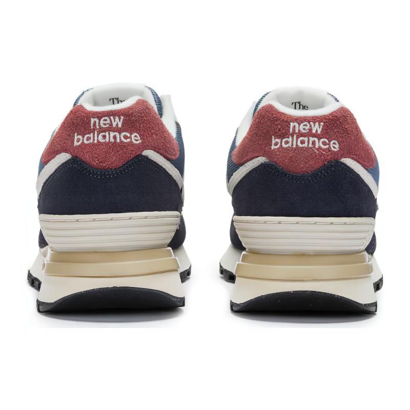 New Balance 574 Legacy Navy Grey Pink Sneakers U574LGFN