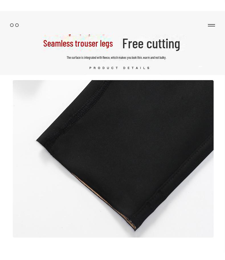 High Waist Black Shark Leggings - Plus Size Velvet Winter Pencil Pants