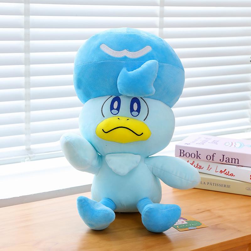 Cute New Leaf Cat Doll Cartoon Moisturized Duck Plush Toy Grab Machine Doll Fire Crocodile Pillow Girl Birthday Gift