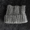 Crochet Devil Ear Hat for Women and Girl Popular 2000S Beanies Hat Soft Pullover Hat for Daily Use Outdoor Winter Headpiece