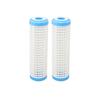 2 Peças Elementos Filtrantes Domésticos Filtro de Água 10" Pré-Filtro Filtro de Bomba Filtro Eficaz para Tubo de Água Material Plástico