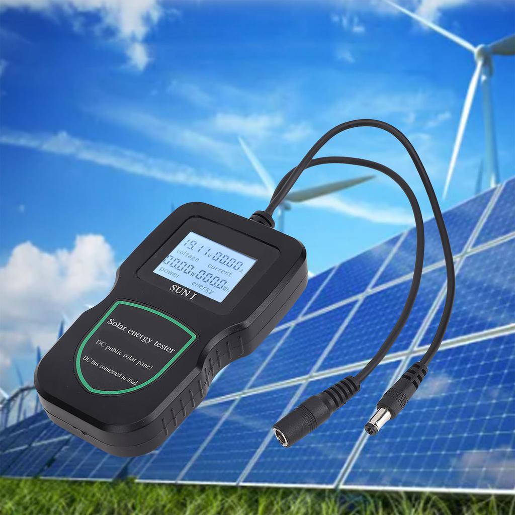 Solar MPPT Meter PV Module Tester PV Module Power Tester for Open Circuit Voltage Short Circuit Current