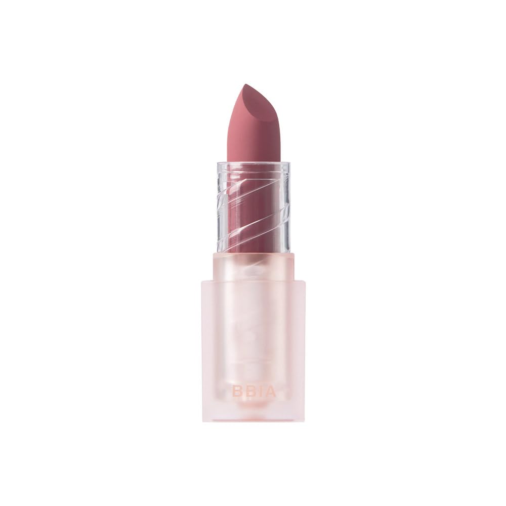 

[BBIA] Last Powder Lipstick #08 Earl Grey Mud Lipstick, High Color Payoff, Long-lasting, Soft, Korean Beauty
