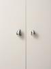 Furniture Silver Shiny Wardrobe Door Pulls Solid Brass Handles Shoe Cabinet Kitchen Drawer Irregular Pebble Small Handles Knobs