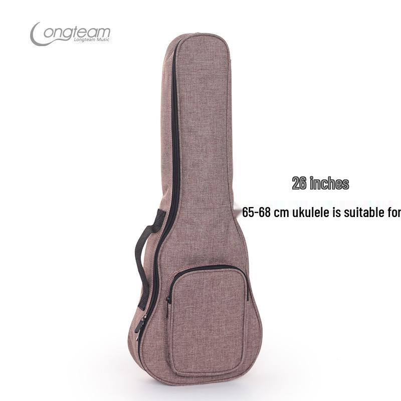 Thick Padded Ukulele Backpack: Fits 21, 23, 24, 26 Sizes