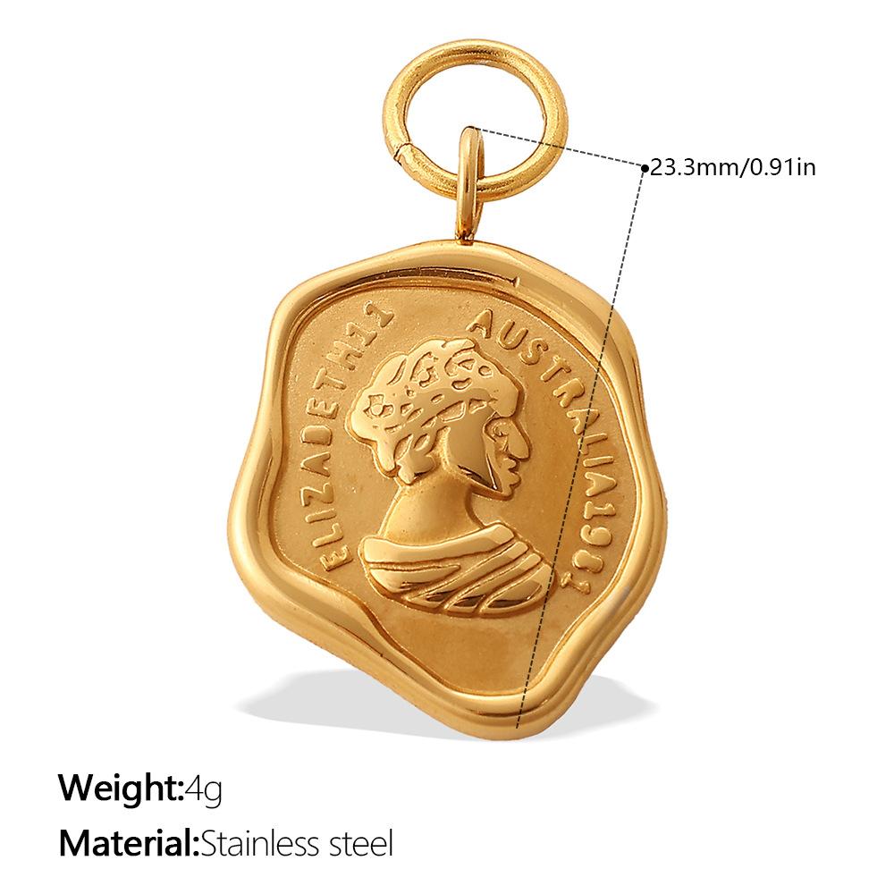 Mode Gold Persönlichkeit DIY Anhänger Anhänger Muschel Fisch Liebe Armband Halskette Anhänger Zubehör