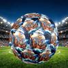 One Piece Print Size 5 Soccer Ball, PU Wear Resistant Football for Match Training and Daily Practice, Birthday Gift for Soccer Fans