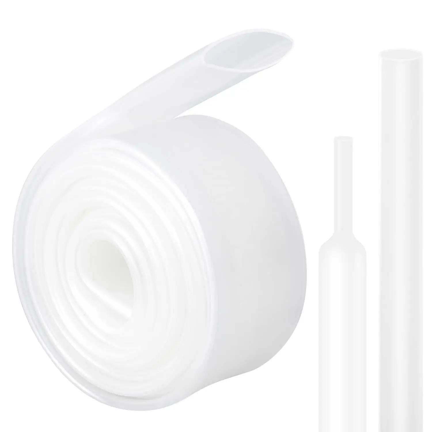 

Heat Shrink Tubing For Wire Waterproof Adhesive Lined Wire Shrink Wrap Tube Insulation Electrical Repair Cable Protector Sleeve 1.0 mm&1 Roll-(2M) прозорий